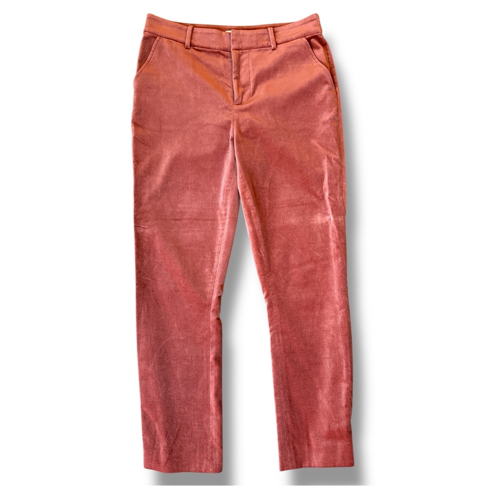 Frame Le Crop Spice Velvet Trousers Size 6 - Picture 2 of 15